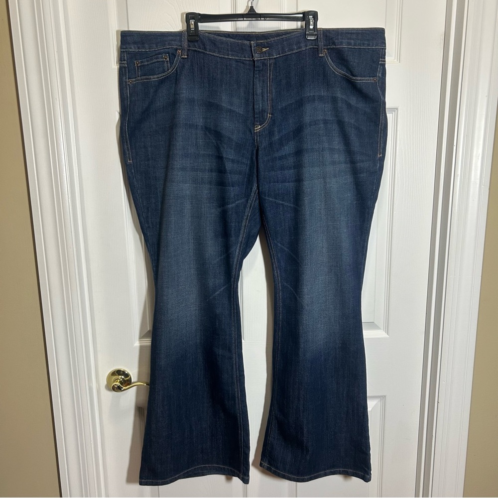 Old Navy Indigo The Diva Low Waist Flare Jeans